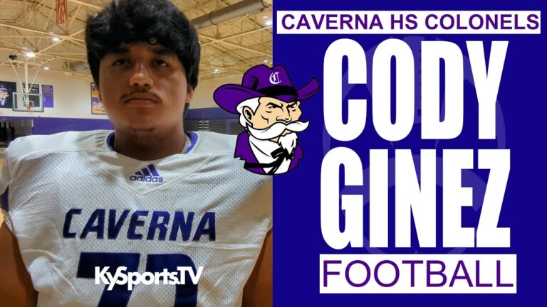 Caverna HS Colonels Football Cody Ginez Previews 2023 Season