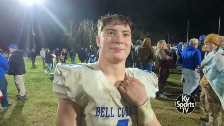 Bell County RB Daniel Thomas on Semifinals WIN vs Hart County & Breaking Records