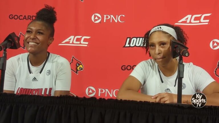 Louisville Cardinals WBB Jefferson & Curry on 80-40 WIN vs NC A&T