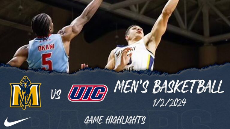 Murray State Racers MBB Get Home win 85-73 vs UIC