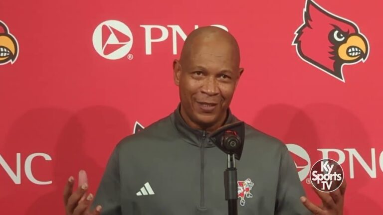 Louisville Cardinals MBB Coach Payne Reacts To NC State Loss