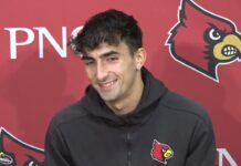 Louisville Cardinals Men’s Tennis Spring Media Day 2024