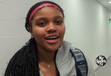 Sacred Heart Valkyries GBB ZaKiyah Johnson on win vs Clarksville Christian