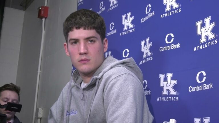 Kentucky Wildcats MBB Reed Sheppard on LOSS To Tennessee