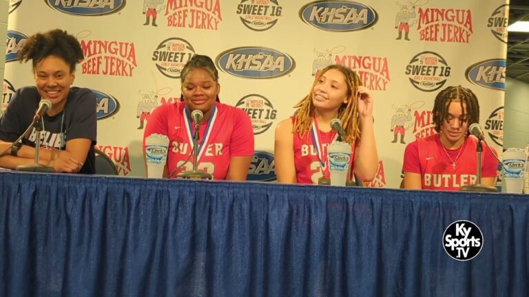 Butler Bearettes on LOSS to McCracken County in 2024 Sweet 16 Semifinals