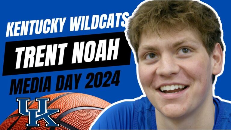 Kentucky Wildcats Basketball Trent Noah – Media Day 2024