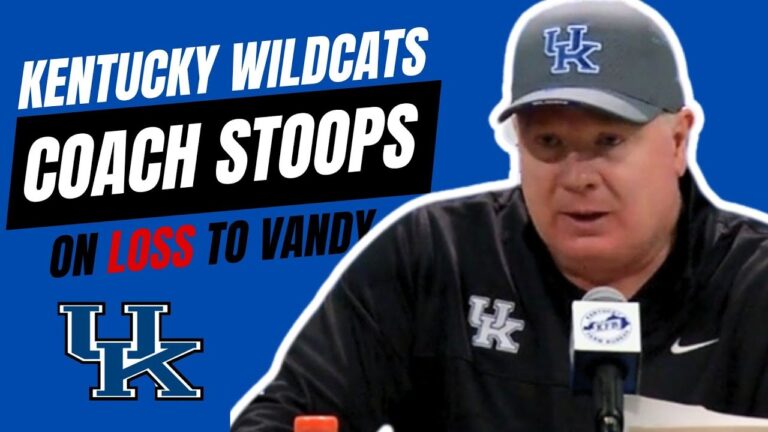 Kentucky Wildcats Football Coach Stoops Recaps LOSS to Vandy