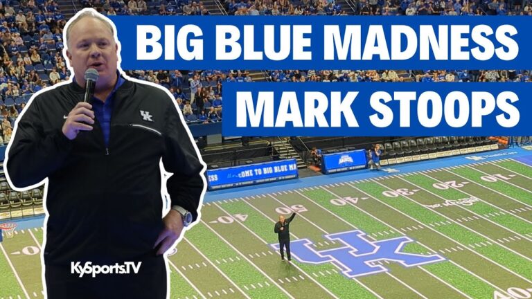 Kentucky Wildcats Football Coach Mark Stoops “So THIS is Big Blue Madness!!!”