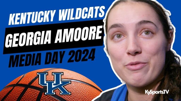 Kentucky Wildcats WBB Georgia Amoore – Media Day 2024