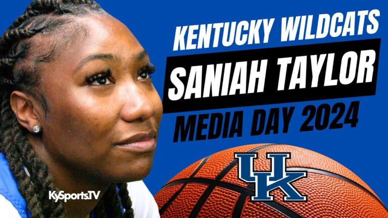 Kentucky Wildcats WBB Saniah Taylor – Media Day 2024