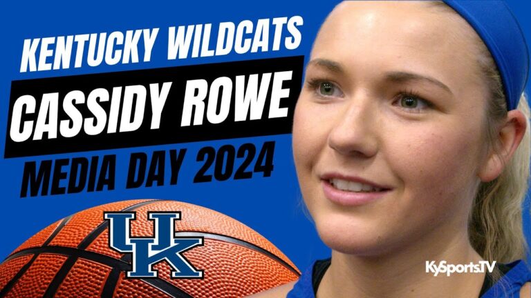 Kentucky Wildcats WBB Cassidy Rowe – Media Day 2024