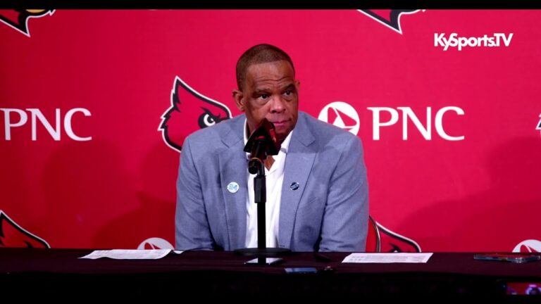 North Carolina Tar Heels Basketball Coach Hubert Davis on LOSS to Louisville