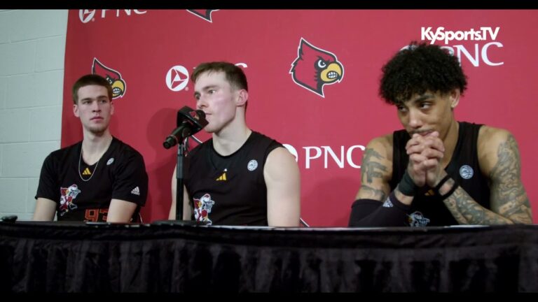 Louisville Cardinals MBB Players Waterman, Smith & Edwards Recap WIN vs Miami