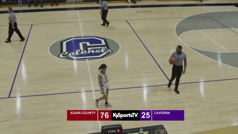 Adair County vs Caverna – HS Basketball 2025
