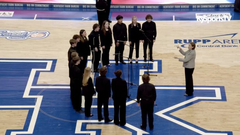 KHSAA 2025 Girls Sweet 16 National Anthem