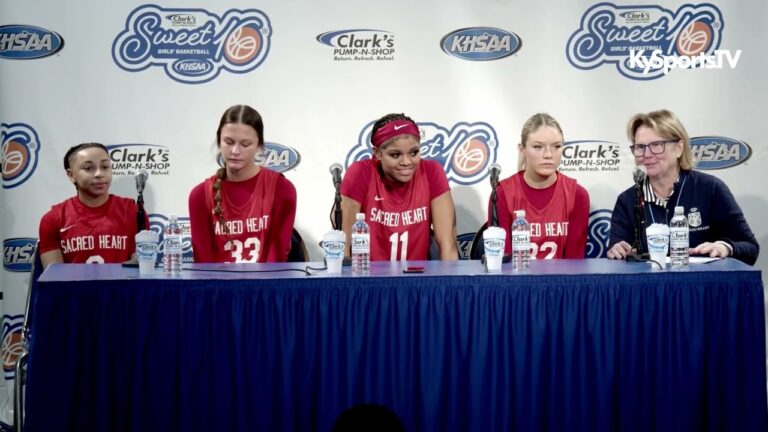 Sacred Heart Basketball Recaps WIN vs Johnson Central in girls Sweet 16