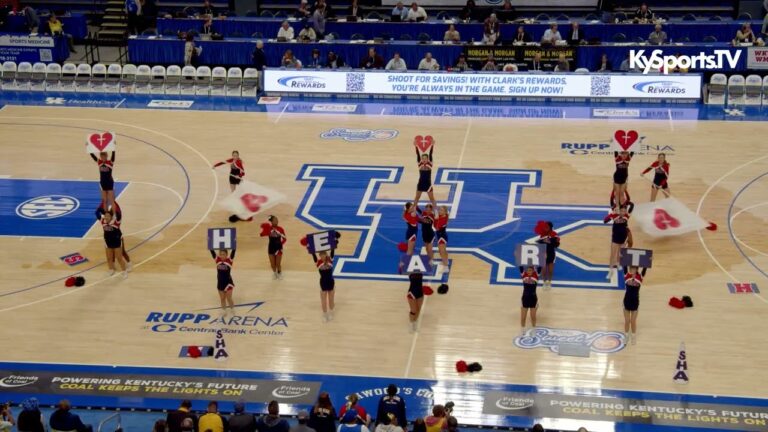 Sacred Heart Academy Cheer Performs at 2025 Girls Sweet 16