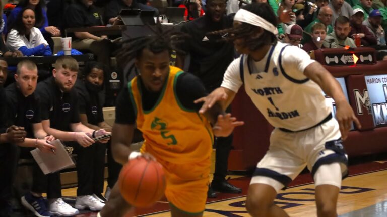 Eric James Jr Drops 28 Points in 5th Region Semifinals For Green County