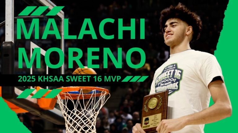 🏀UK Signee Malachi Moreno 2025 KHSAA Sweet 16 MVP💪