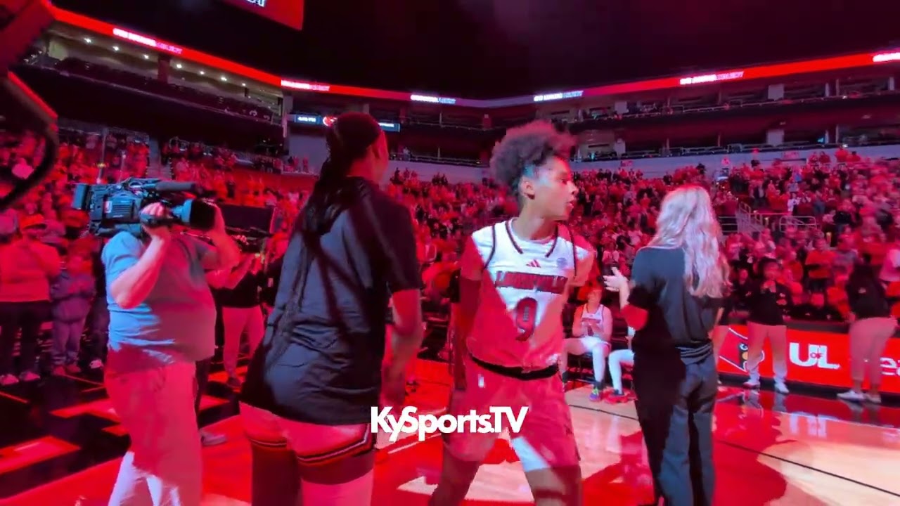 Louisville Cardinals Women’s Basketball Starters vs Virginia Tech