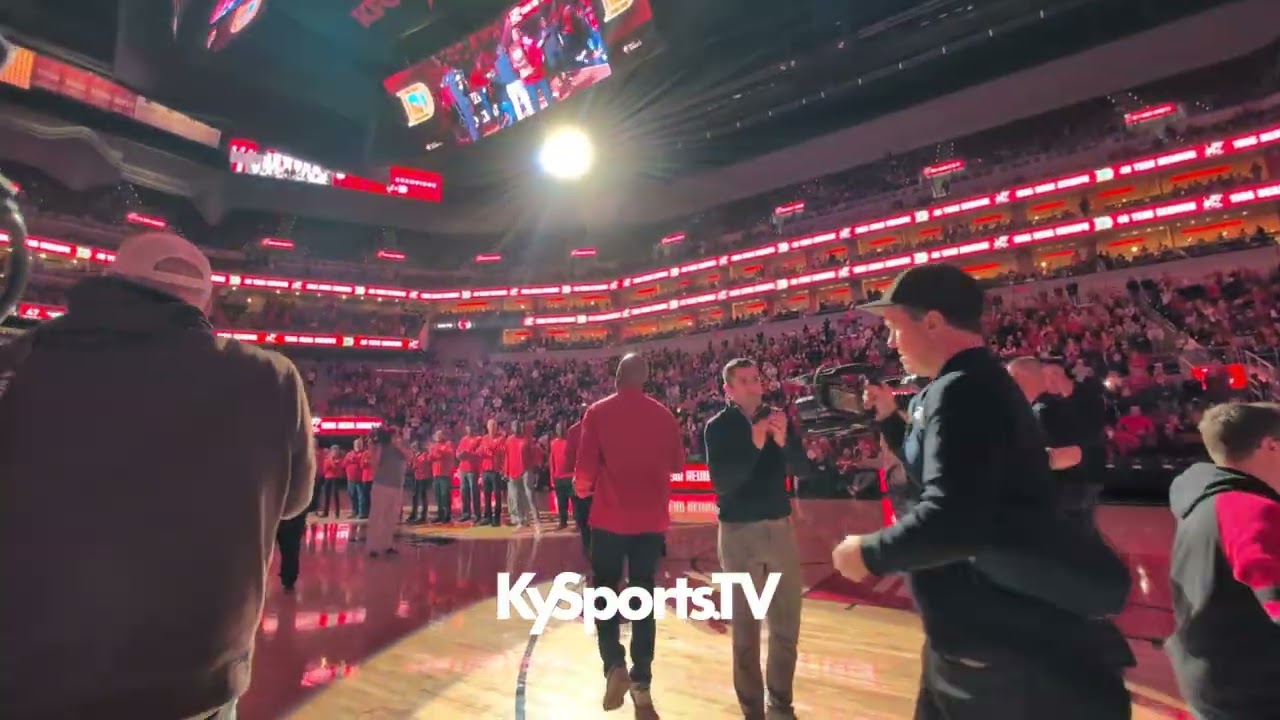 1986 Louisville Cardinals Basketball Championship team Returns