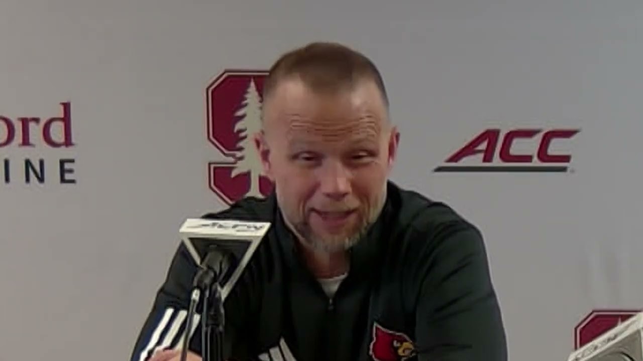 Pat Kelsey Recaps Louisville Cardinals Basketball Road LOSS To Stanford