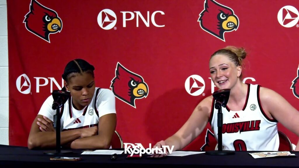 Louisville Cardinals WBB Laura Ziegler & Mackenly Randolph Recap WIN vs Virginia Tech