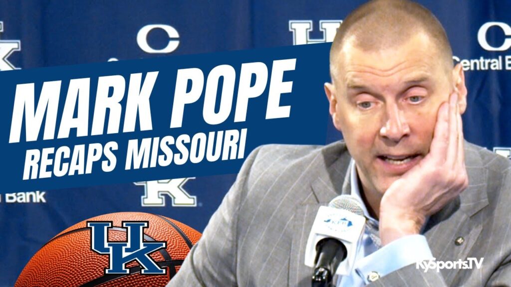 What Mark Pope Said After Kentucky Basketball Home LOSS To Missouri