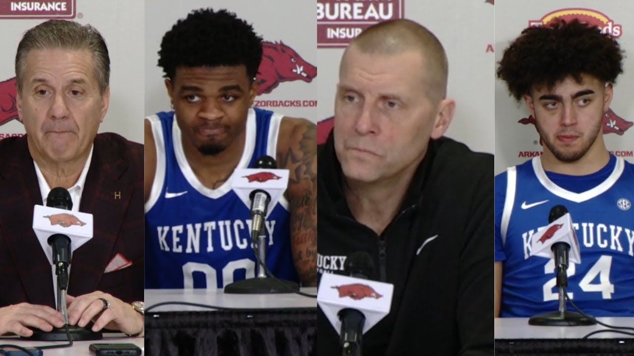 Kentucky vs Arkansas Basketball Postgame