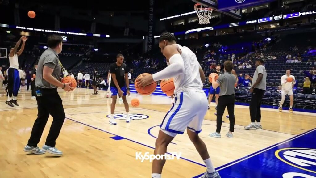 Mo Dioubate Gets Loose For Kentucky Basketball SEC Tournament Game vs LSU