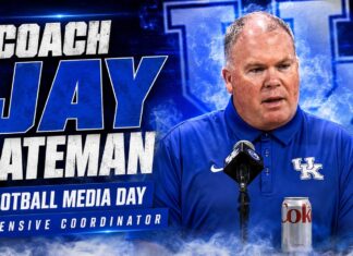 Kentucky Wildcats Football DC Coach Jay Bateman – Media Day 2026