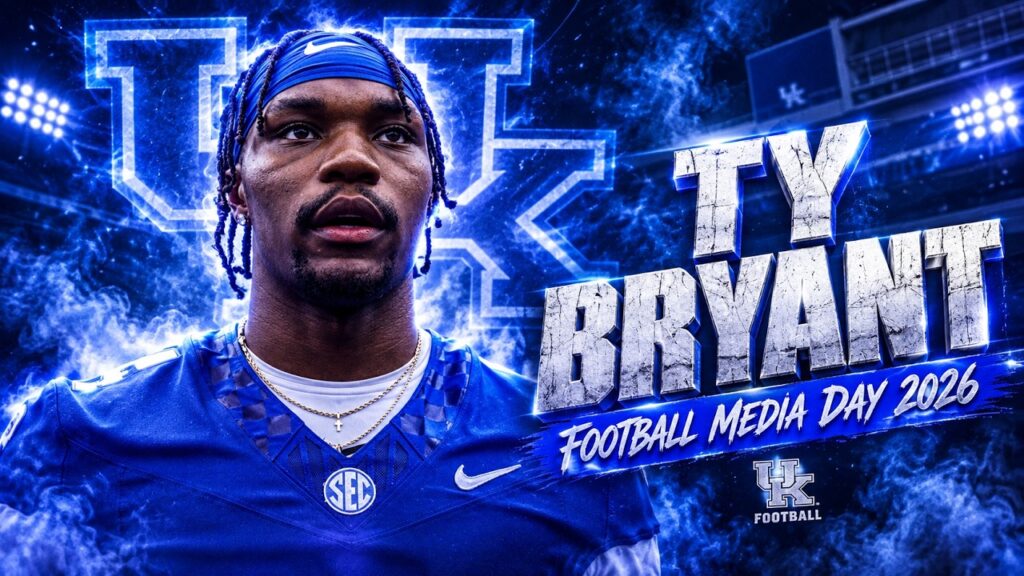 Kentucky Wildcats Football Safety Ty Bryant - Media Day 2026
