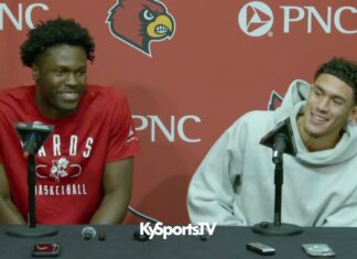 Louisville Cardinals Basketball Flory Bidunga & Jackson Shelstad Preview Kansas Road Trip