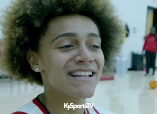 Louisville Cardinals Womens Basketball Freshman Guard Ariyana Cradle – Media Day